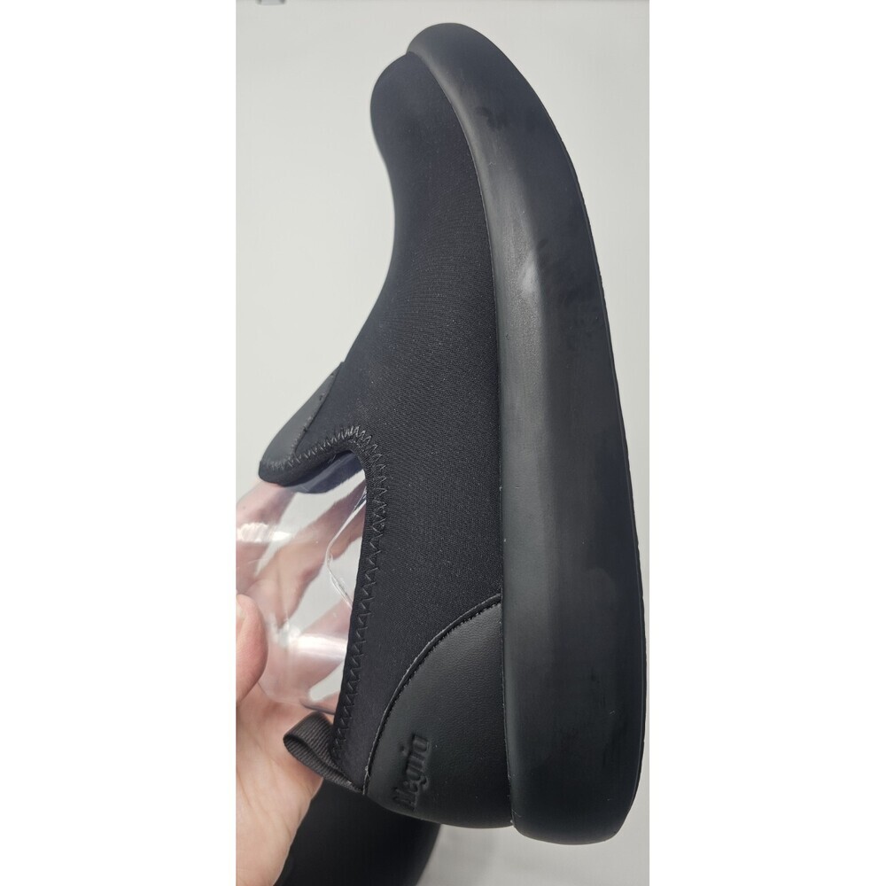 Alegria Eden Knit Nursing Shoe Womens 10.5-11 EU 41 Black Slip On Casual Comfort - Picture 6 of 10